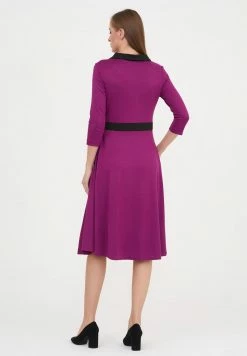 Madam-T JEANETTE - Robe Chemise - Lila Irena -Madam-T Soldes 2022 be0e78877df44e40ba6281aa24123de5