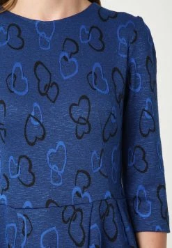 Madam-T Robe Fourreau - Indigo Schwarz -Madam-T Soldes 2022 be337aa2d581418c8bf99ace9f371a52