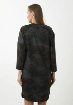 Madam-T LEONIE - Robe De Jour - Grau/braun -Madam-T Soldes 2022 be4b853fc1604f83b5a67675d2f179f8