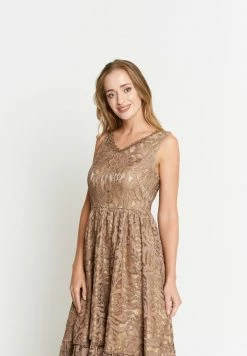 Madam-T FLORENTINA - Robe De Soirée - Braun -Madam-T Soldes 2022 be6c4ffa308a44f580264454a69529c6