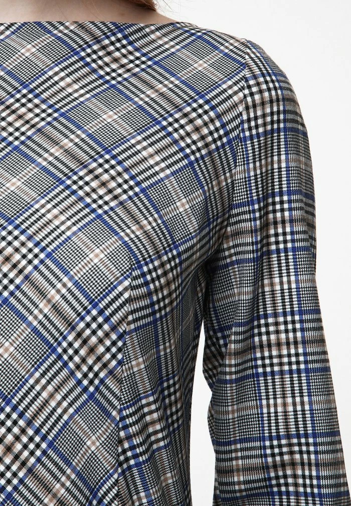 Madam-T Robe De Jour - Grau/ Indigo 5 Madam-T Robe De Jour - Grau/ Indigo – Image 5