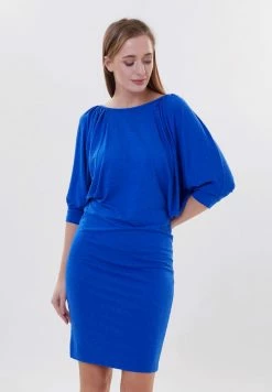 Madam-T DAPHNE - Robe Fourreau - Indigo -Madam-T Soldes 2022 bee4aa75b21c4677b1176bfd872a2e26