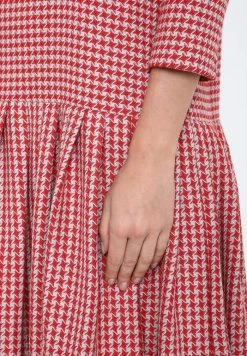 Madam-T OTTILIANA - Robe De Jour - Grau, Rot -Madam-T Soldes 2022 c0100042e5ed48b0aa468bdf66a62193