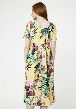 Madam-T Robe De Jour - Gelbgrün -Madam-T Soldes 2022 c02b006d085447cb99734461f92ceded