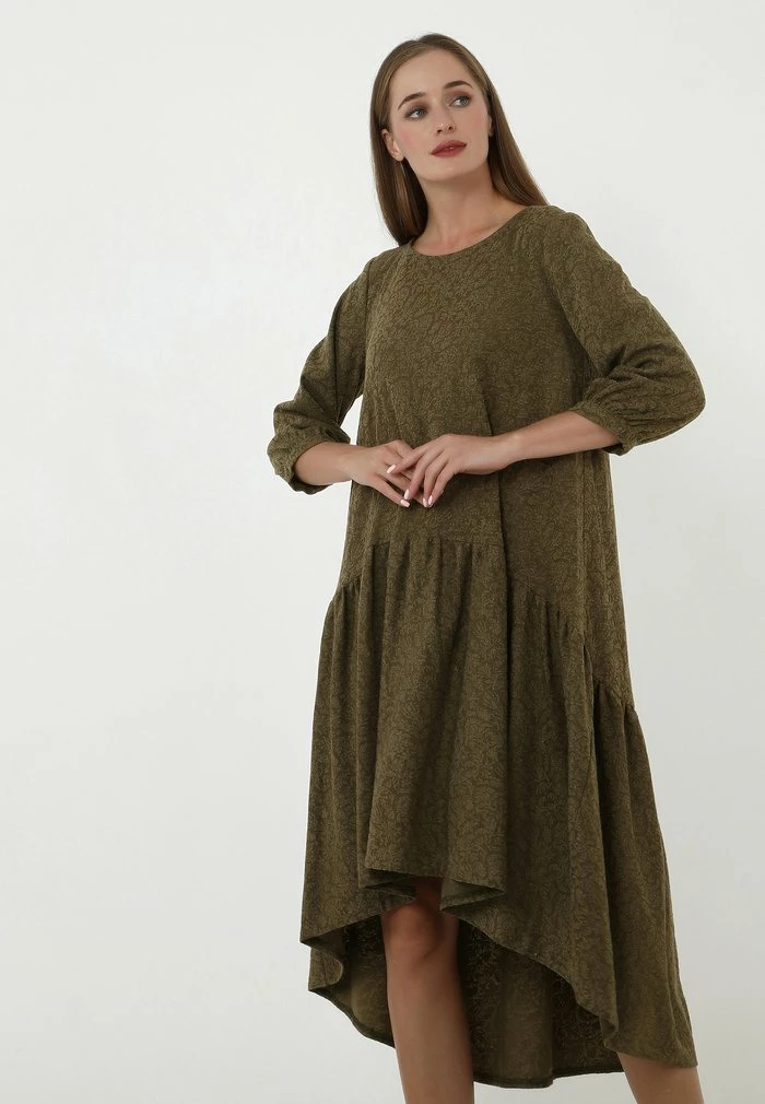 Madam-T EVA - Robe De Jour - Khakifarben 5 Madam-T EVA - Robe De Jour - Khakifarben – Image 5