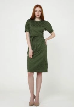 Madam-T ANKARA - Robe Fourreau - Grün -Madam-T Soldes 2022 c0b6d772a309459494cff0d15afb8384