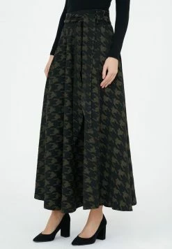 Madam-T ROCK RITA - Jupe Longue - Black/khaki 13 Madam-T ROCK RITA - Jupe Longue - Black/khaki -Madam-T Soldes 2022 c0f29838550b4dc497ad58882c3b60db