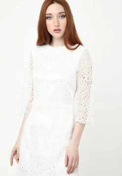 Madam-T SONATERA - Robe Fourreau - Weiß -Madam-T Soldes 2022 c1230152515f472595d3a576ffd93872