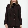 Madam-T KSIA - Blazer - Black/maroon