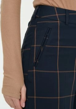 Madam-T Pantalon Classique - Blue Brown 12 Madam-T Pantalon Classique - Blue Brown -Madam-T Soldes 2022 c19e03ce886a4337bb12dd6384bf78cb