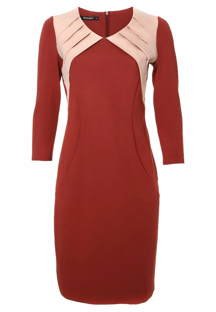 Madam-T AMRITA - Robe Fourreau - Red 7 Madam-T AMRITA - Robe Fourreau - Red – Image 7