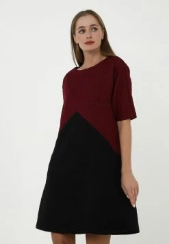 Madam-T LOLITA - Robe De Jour - Weinrot, Schwarz