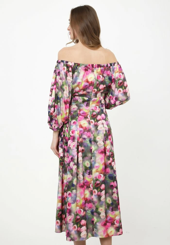 Madam-T ANTONELLA - Robe De Jour - Grau, Rosa 2 Madam-T ANTONELLA - Robe De Jour - Grau, Rosa – Image 2