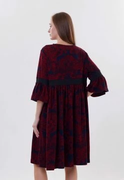 Madam-T GALAXIA - Robe De Jour - Blau Howdy Rot -Madam-T Soldes 2022 c37db7698caa4af096dd178c9cd1e9d2