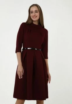 Madam-T PORTALEGRO - Robe De Jour - Weinrot -Madam-T Soldes 2022 c3b56b6eddcb4821a0c544745d7f2194