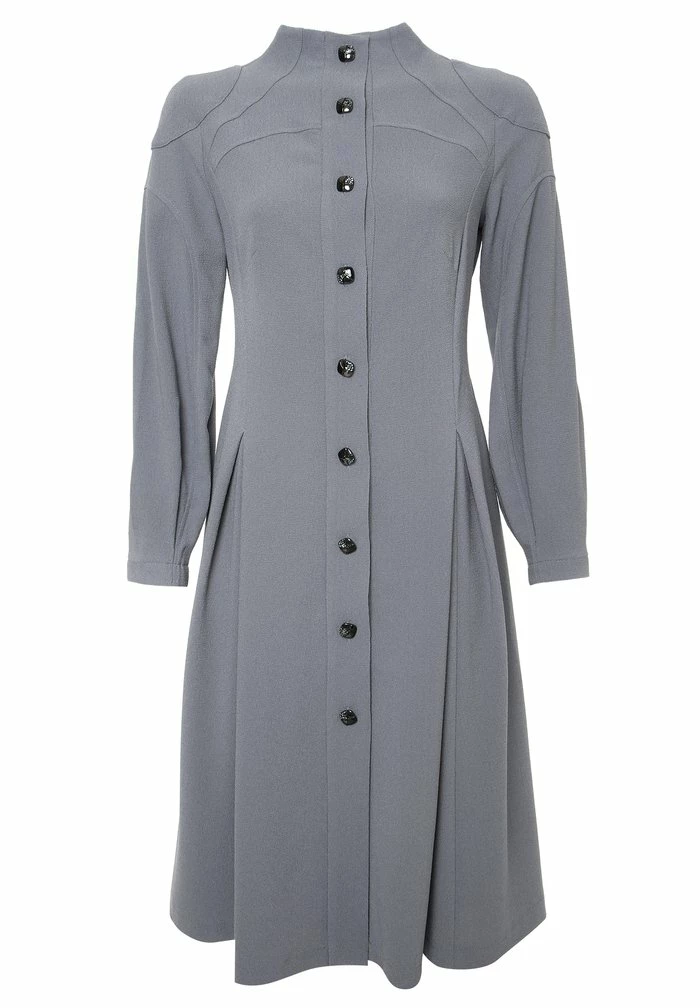 Madam-T LIVARA - Robe Chemise - Lichtgrau 8 Madam-T LIVARA - Robe Chemise - Lichtgrau – Image 8