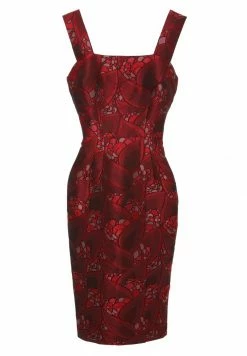 Madam-T ALIANA - Robe Fourreau - Wein Rot, Rot -Madam-T Soldes 2022 c3f847edd662413588efc5f226a5d76b