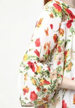 Madam-T EDEMIA - Robe De Jour - Weiß/rot -Madam-T Soldes 2022 c48227ebf4514336b427adf5693f0506