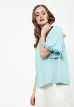 Madam-T ROSSITTA - Blouse - Seewelle 14 Madam-T ROSSITTA - Blouse - Seewelle -Madam-T Soldes 2022 c4c06634cb724c7893b988288bacd987