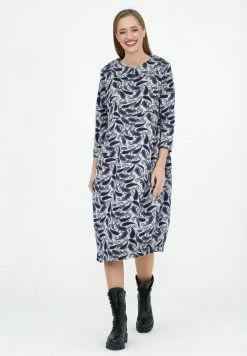 Madam-T IVONI - Robe De Jour - Grüne Farbe Blau