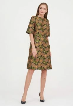 Madam-T SANATA - Robe De Jour - Blau Golden -Madam-T Soldes 2022 c53960d1b3604543b24e9b90954d4fcf