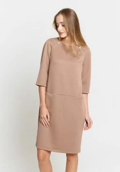 Madam-T Robe Pull - Hellbraun