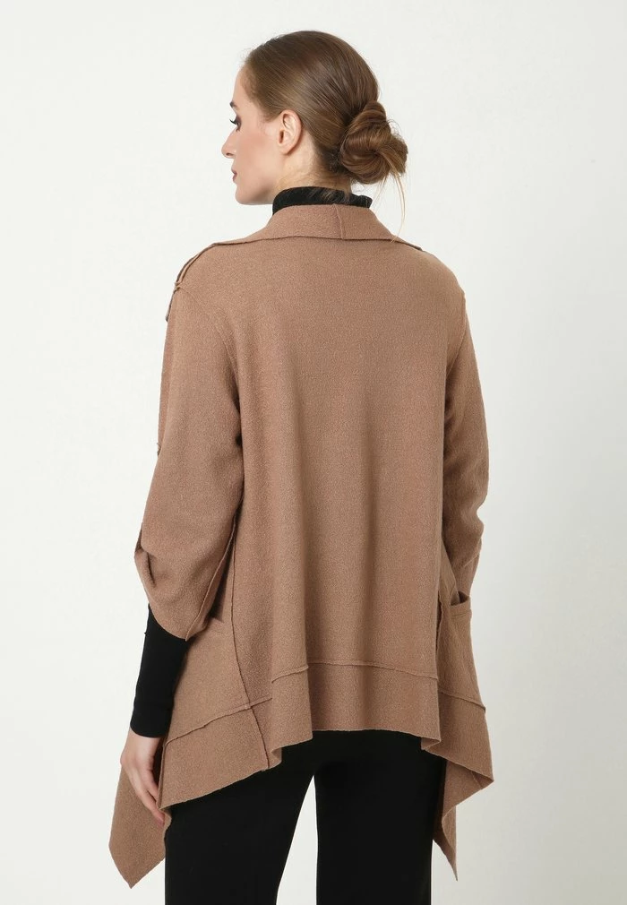 Madam-T FUGA - Gilet - Beige 3 Madam-T FUGA - Gilet - Beige – Image 3