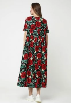 Madam-T Robe Longue - Schwarz Rot 9 Madam-T Robe Longue - Schwarz Rot -Madam-T Soldes 2022 c580d4e31f434296a30205fbfd7d47cf