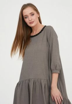 Madam-T EVA - Robe De Jour - Dunkelbeige -Madam-T Soldes 2022 c5a85aaa322545d99b55672cec5a8950