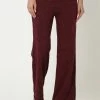 Madam-T Pantalon Classique - Weinrot
