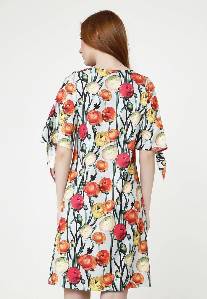 Madam-T Robe De Jour - Grau Orange 3 Madam-T Robe De Jour - Grau Orange – Image 3