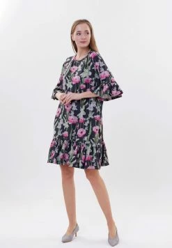 Madam-T NATELLA - Robe De Jour - Anthrazit Rosa -Madam-T Soldes 2022 c687374b546b45cdaf1704d814e44d0c