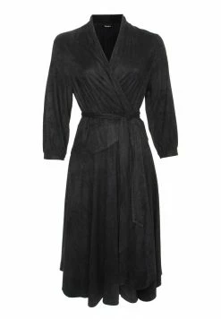 Madam-T Robe De Jour - Schwarz -Madam-T Soldes 2022 c6af9aa3712f4fc292060b34be0e766d