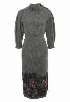 Madam-T MARENA - Robe De Jour - Grau, Lila -Madam-T Soldes 2022 c704b83449c44b3eb22b858279afbc3b