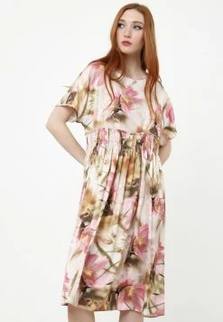 Madam-T OFELIA - Robe De Jour - Beige, Rosa -Madam-T Soldes 2022 c7107c4515cc48bfac42955b5dc03475