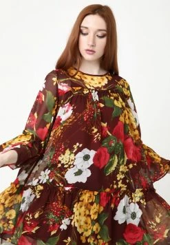 Madam-T EDEMIA - Robe De Jour - Wein Rot/rot -Madam-T Soldes 2022 c72f2241fbbe4c938c808887de8c3570