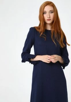 Madam-T Robe En Jersey - Blau -Madam-T Soldes 2022 c8930651b7124799870d46fa0f2490fd