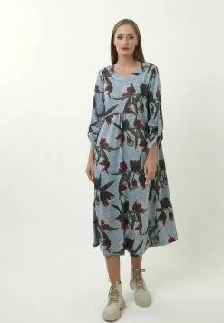 Madam-T Robe De Jour - Hellblau, Grün -Madam-T Soldes 2022 c8b6177e56b64b80b7446139eb804efe