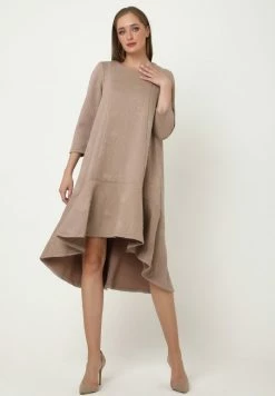 Madam-T ALLTAGS MIA - Robe De Soirée - Dunkel-beige -Madam-T Soldes 2022 ca7f8e4435514166924b147d43af2cfe