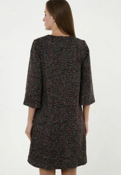 Madam-T MELANICA - Robe De Jour - Dunkelgrau Rot -Madam-T Soldes 2022 caf1e3fc501642f286a19477951622bd