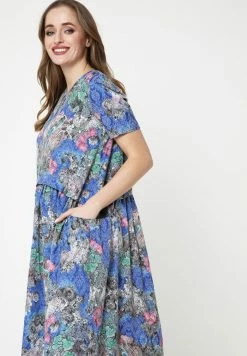Madam-T PAMELA - Robe De Jour - Kornblume Blau, Rosa -Madam-T Soldes 2022 cb0eebd6fe94442790cb32fbd416ebdc