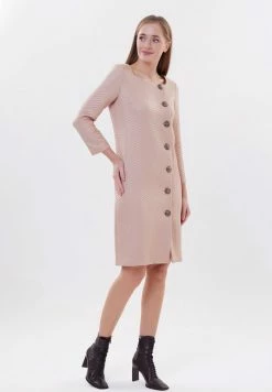 Madam-T MAZONA - Robe De Jour - Beige -Madam-T Soldes 2022 cb160aec150c4ff2a2b8194b159c96c6