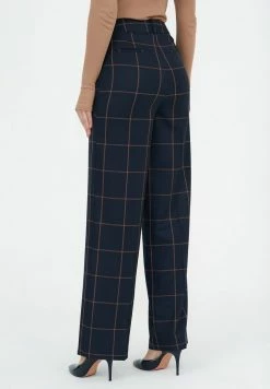 Madam-T Pantalon Classique - Blue Brown 14 Madam-T Pantalon Classique - Blue Brown -Madam-T Soldes 2022 cb541b01e9204f76ac0bda9ef5cc220a