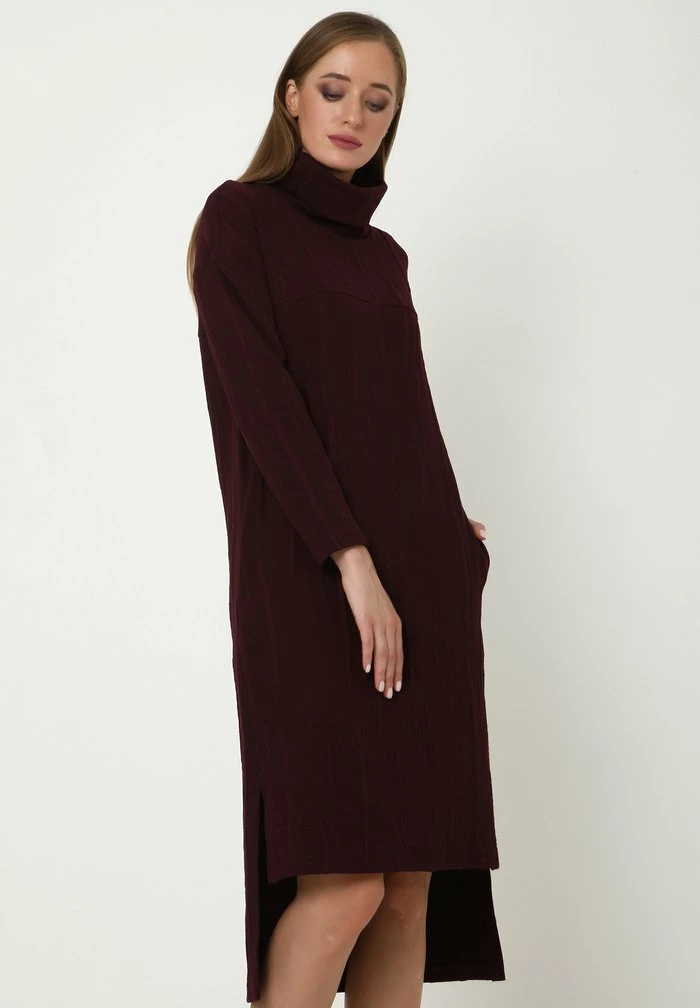 Madam-T ALLTAGS OTAVIA - Robe De Jour - Pflaume 8 Madam-T ALLTAGS OTAVIA - Robe De Jour - Pflaume – Image 8