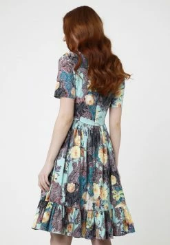 Madam-T CHIARA - Robe De Jour - Light Green /multi Coloured -Madam-T Soldes 2022 cb9d9df2819a488c9f9b7caf74e35bf9