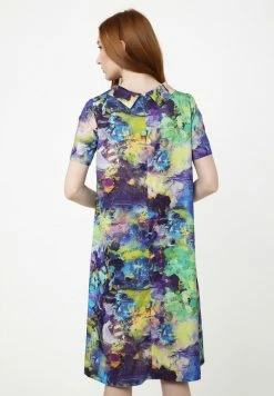 Madam-T ZEFIRA - Robe De Jour - Kornblume Blau/lila -Madam-T Soldes 2022 cba959c7bfb640bc890e42a444c68bcf