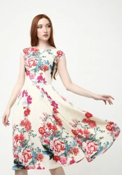 Madam-T Robe De Jour - Beige Rot