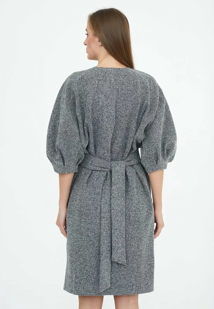 Madam-T BRUNILDA - Robe Fourreau - Blau / Utthit 3 Madam-T BRUNILDA - Robe Fourreau - Blau / Utthit – Image 3