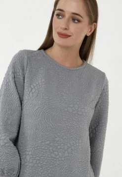 Madam-T FIKERA - Robe De Jour - Grau -Madam-T Soldes 2022 cc01a336e38c49619e323841bc85fd26