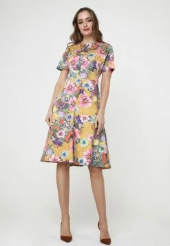 Madam-T Robe De Jour - Senf, Rosa -Madam-T Soldes 2022 cc3c22d45f5f4526bb3718cbc39ceb31